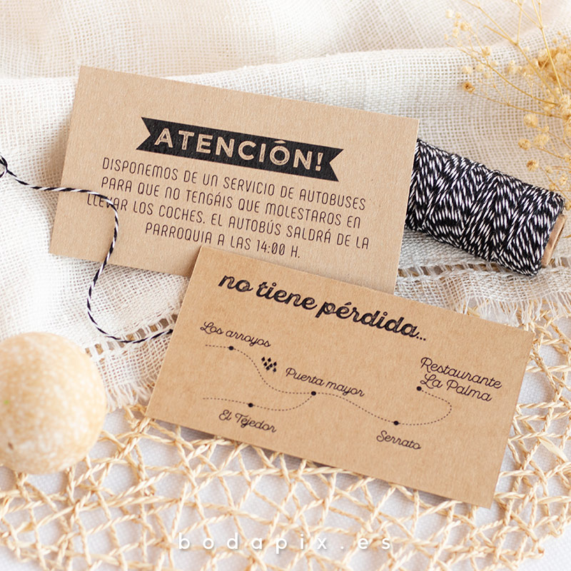 mapa de llegada para bodas