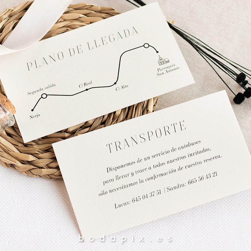 plano de llegada elegante para bodas
