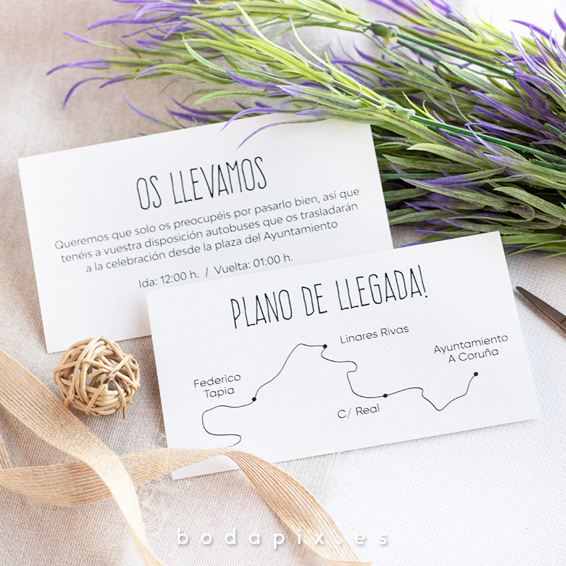 mapas para bodas