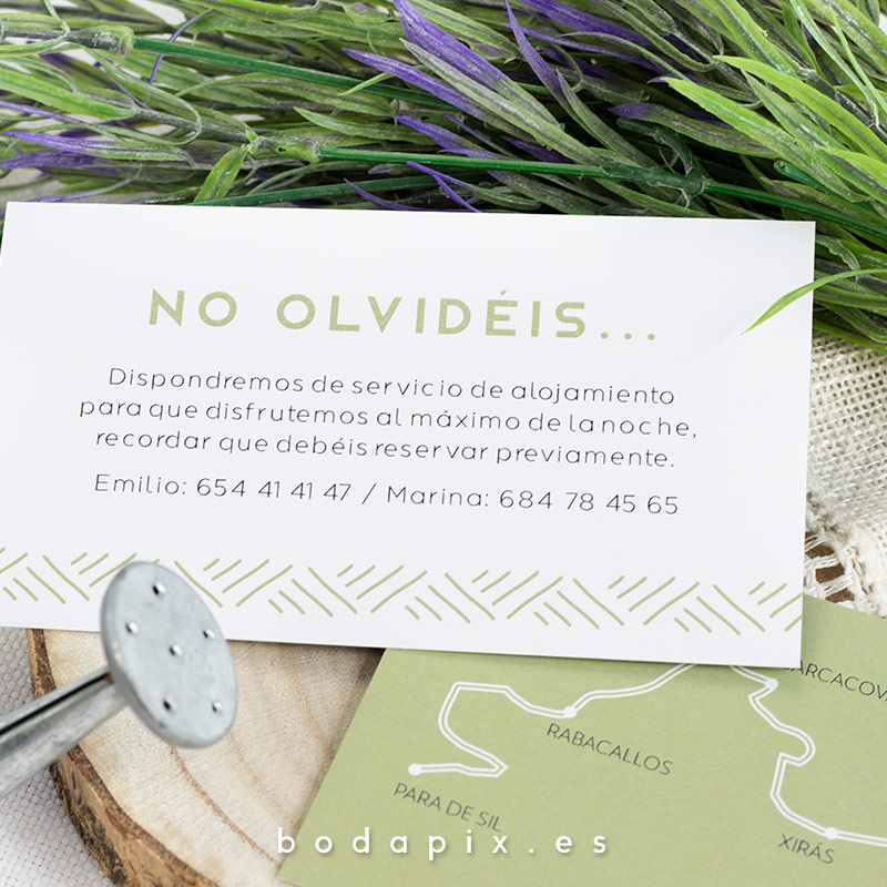plano de llegada para bodas