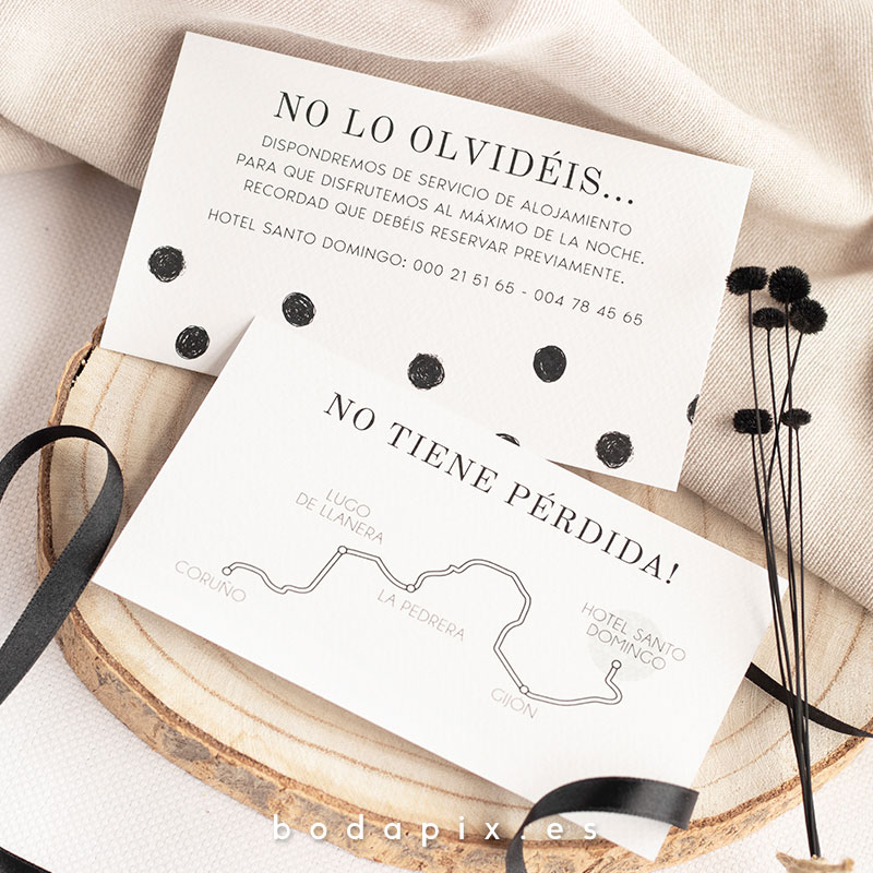 plano de llegada para bodas