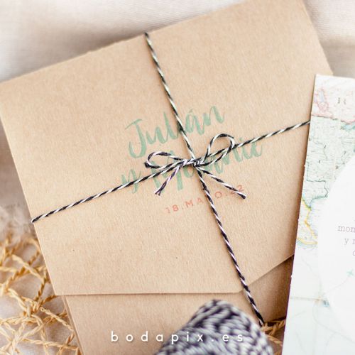 invitaciones de boda de puzzle