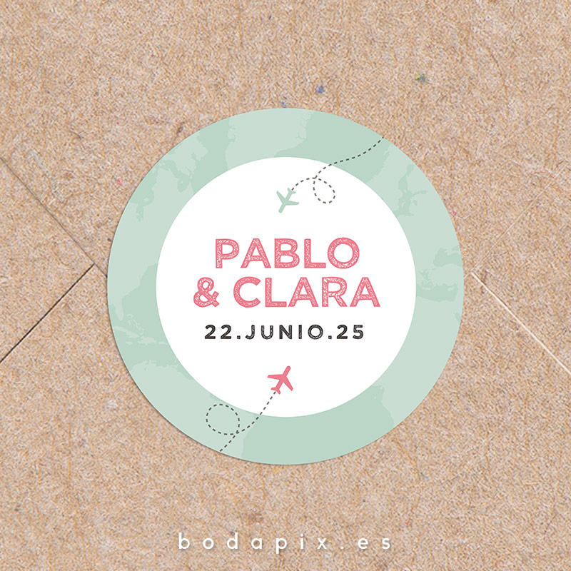 pegatinas para bodas