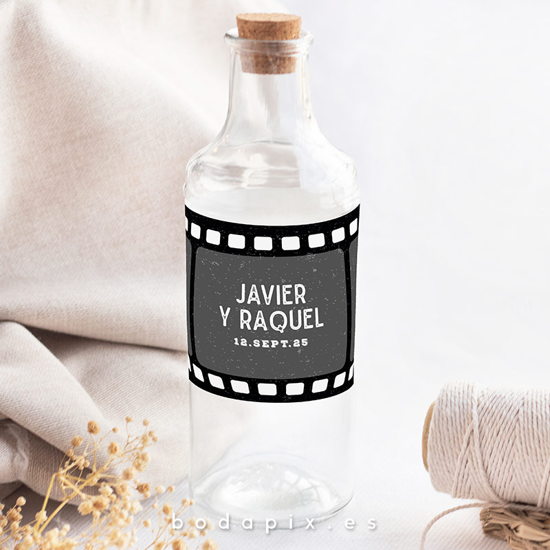 etiquetas de botellas para bodas