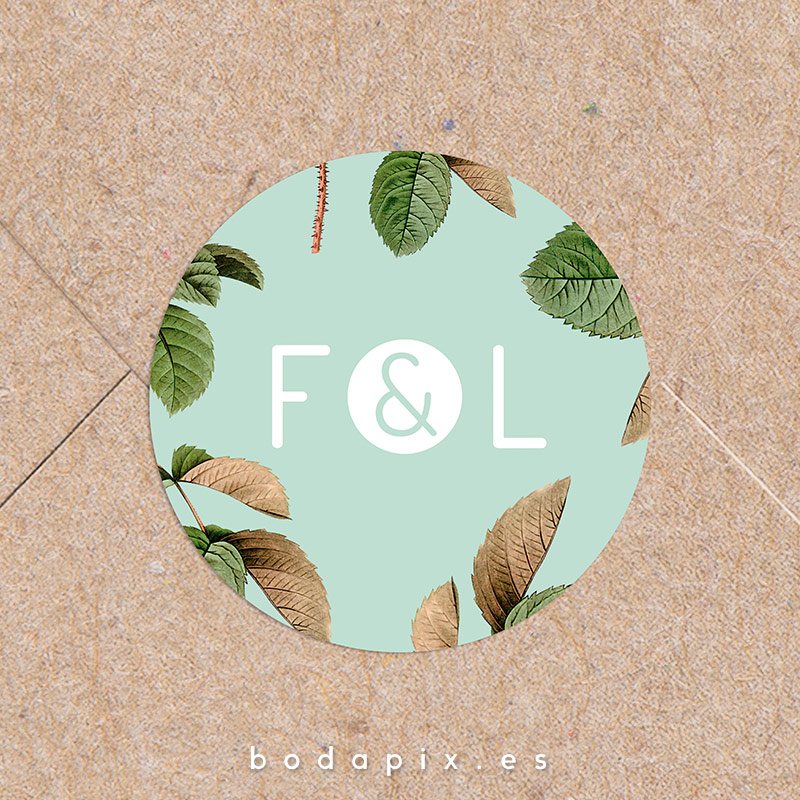 pegatinas para bodas