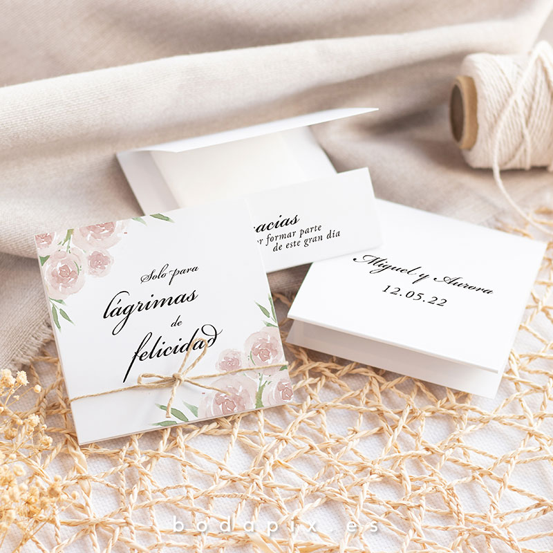 lagrimas felicidad boda personalizada pink palace