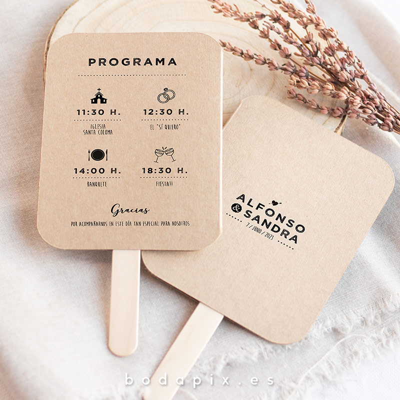 pai pai abanico boda fotomaton