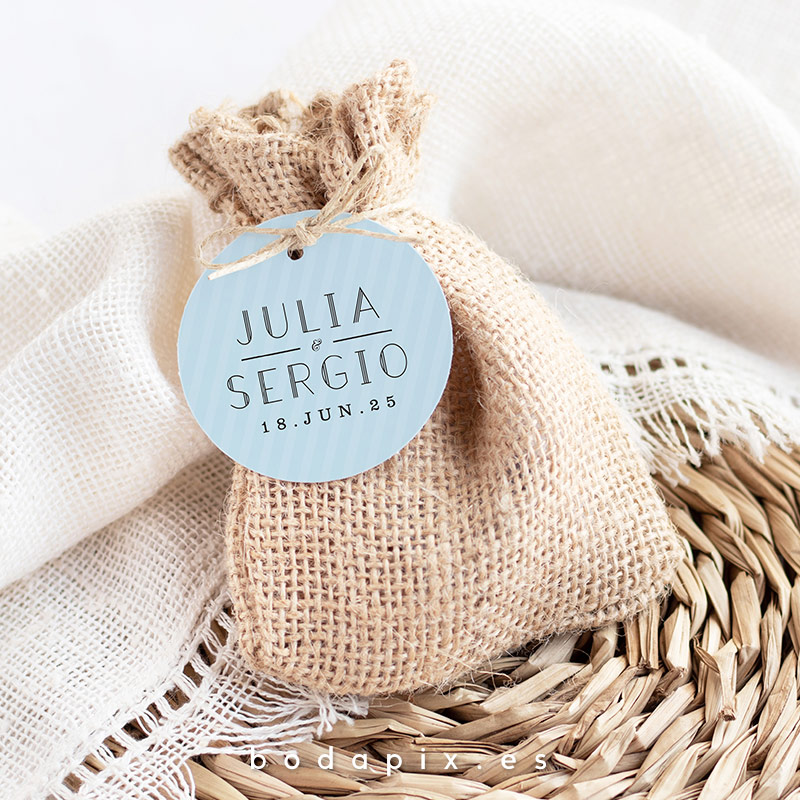 etiqueta detalle personalizada boda vinilo