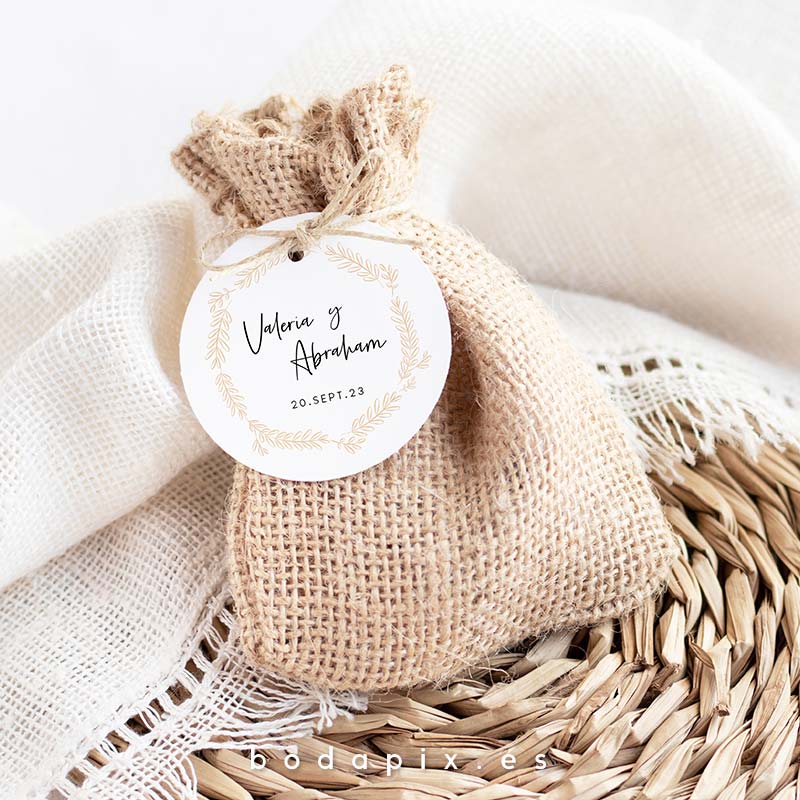 etiquetas detalles boda date