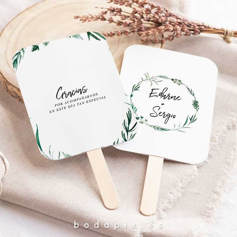 pai pai abanico boda forest