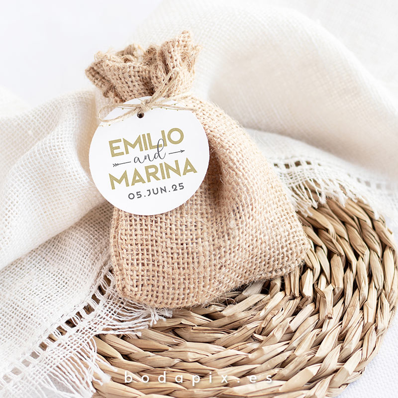 etiquetas detalles boda notte