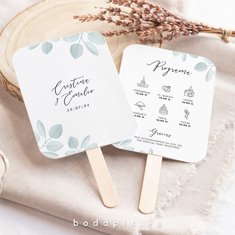 pai pai abanico boda personalizado abril
