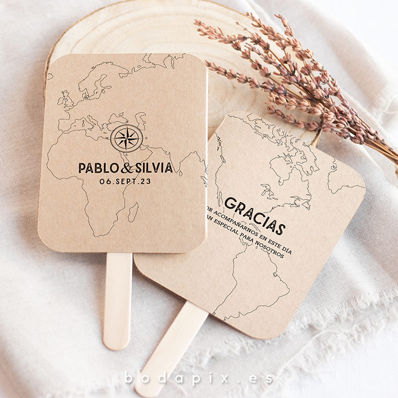 pai pai abanico personalizado boda sur