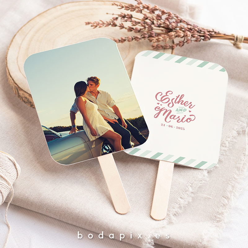 pai pai abanico personalizado boda post