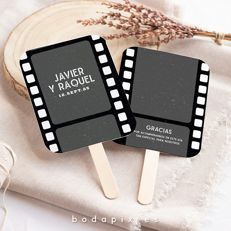 pai pai para bodas de cine