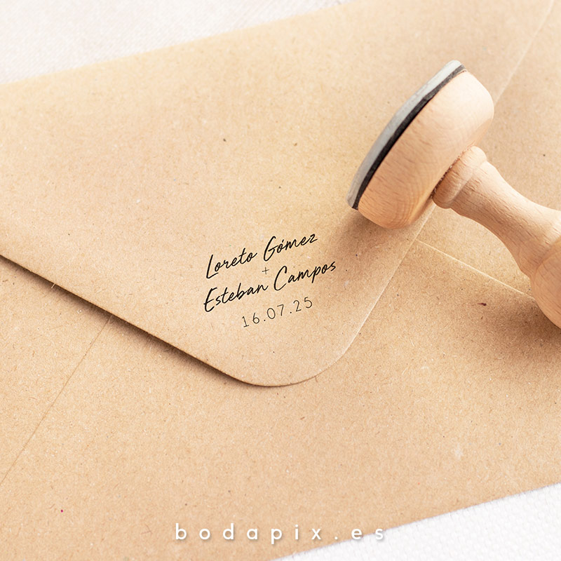 sello para bodas