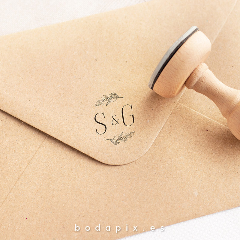 sellos personalizados para bodas