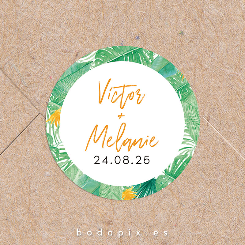 pegatinas para bodas