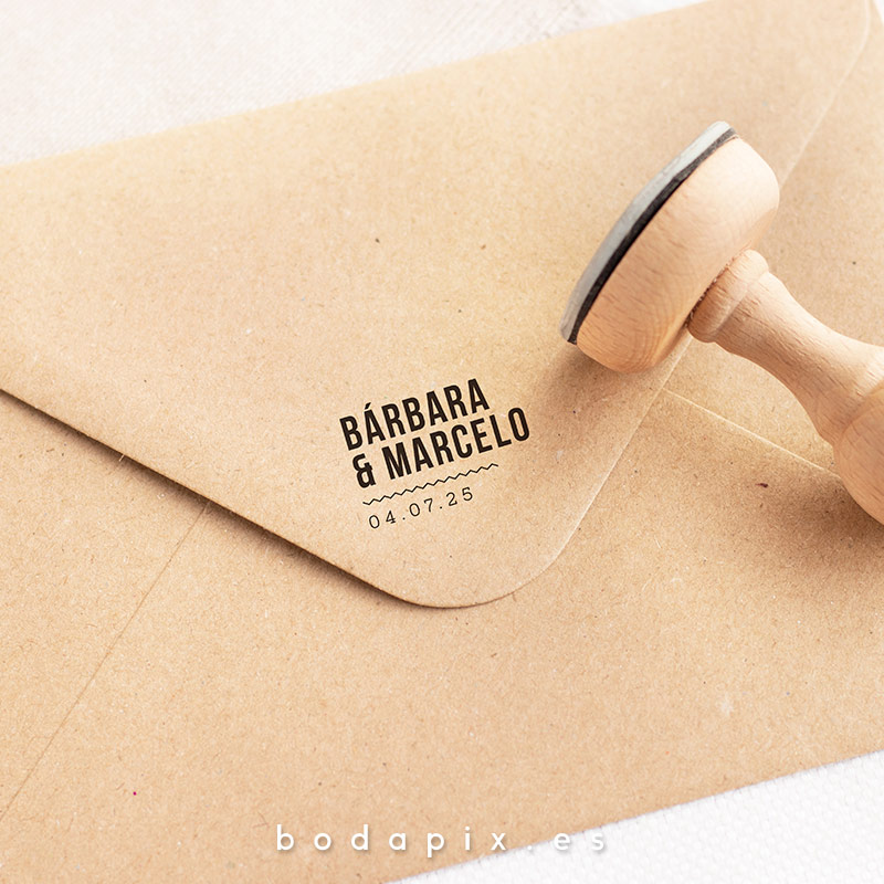 sello para bodas
