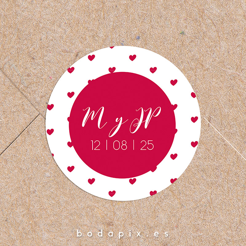 pegatinas para bodas