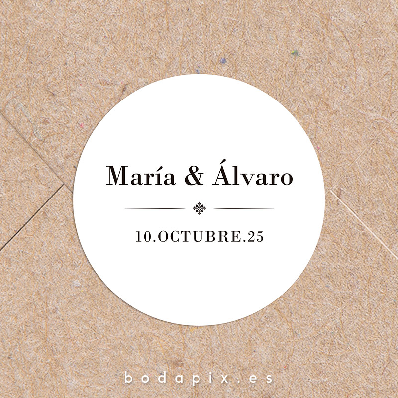 pegatinas para bodas