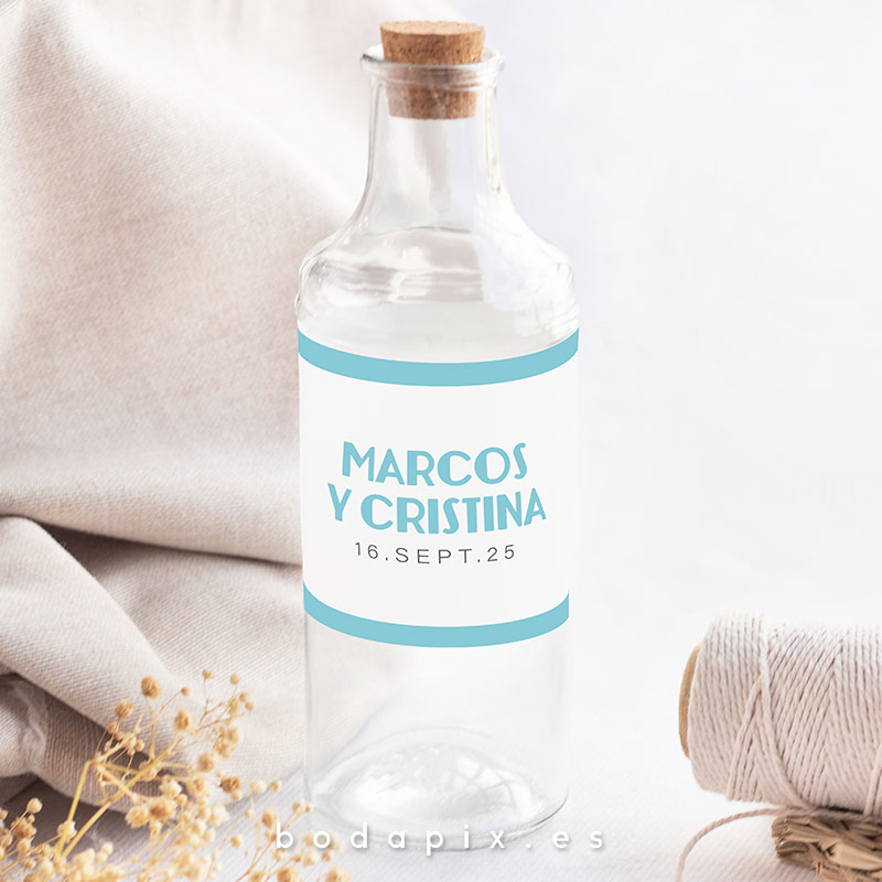 Etiquetas o Adhesivos para botellas Festival