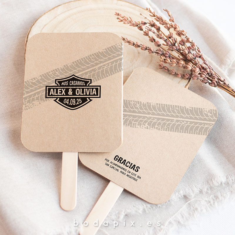 pai pai para bodas moteras