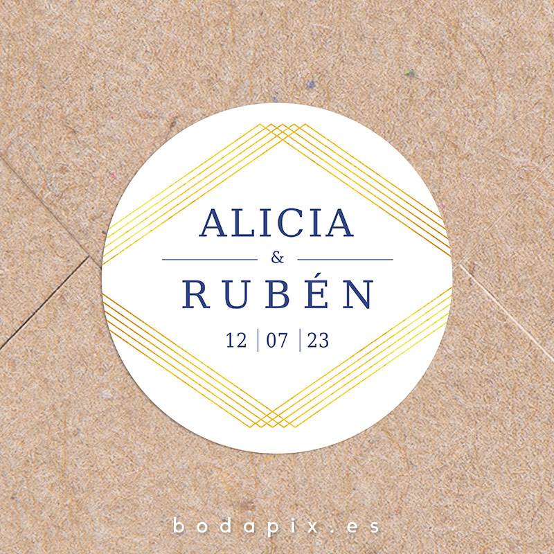 pegatinas para bodas