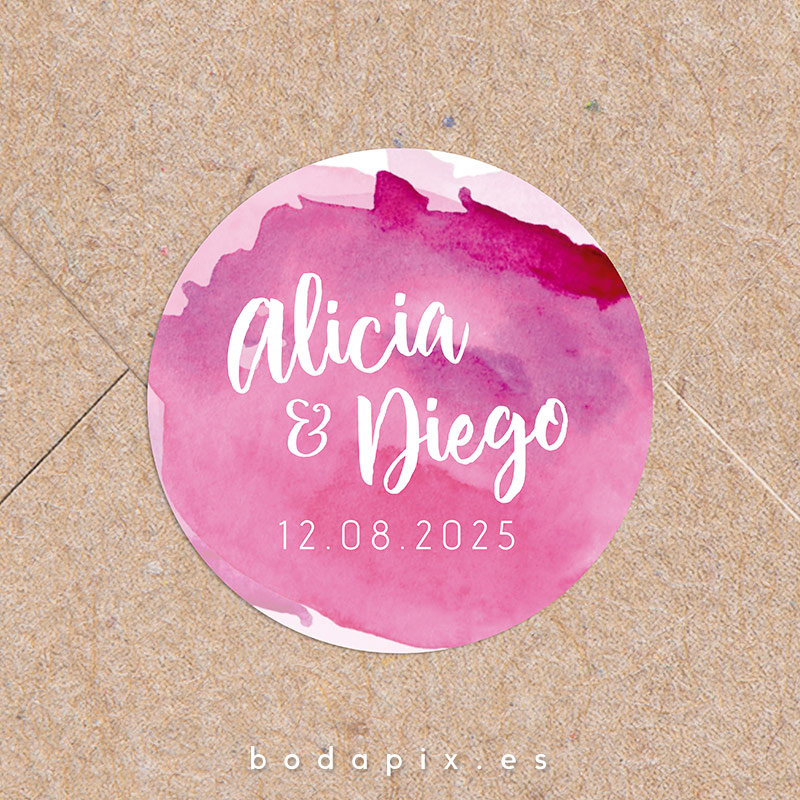 pegatinas para bodas