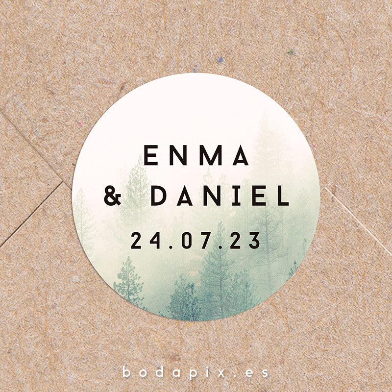 pegatinas para bodas