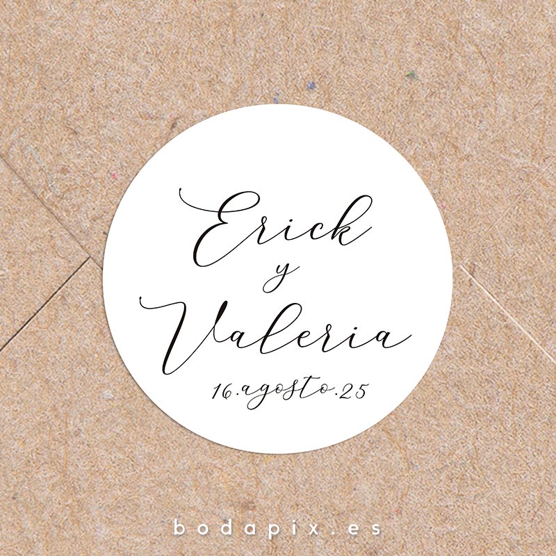 pegatinas para bodas