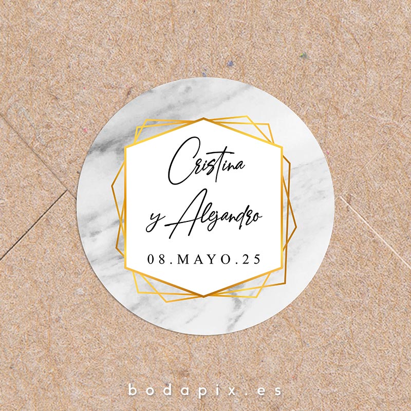 pegatinas para bodas