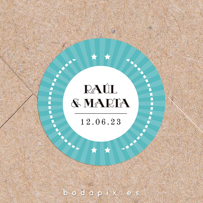 pegatinas para bodas