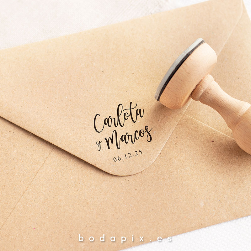 sello para bodas