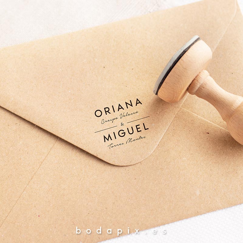 sello para bodas