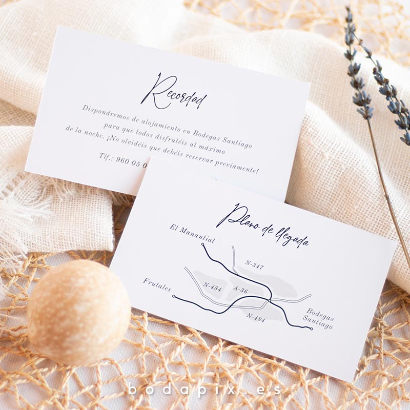 plano de llegada para bodas