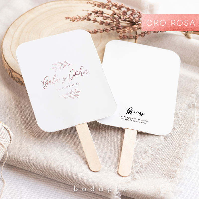 abanicos bonitos para boda