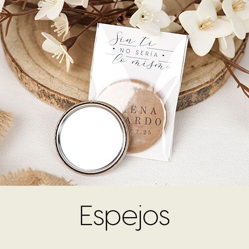 Detalles boda espejos