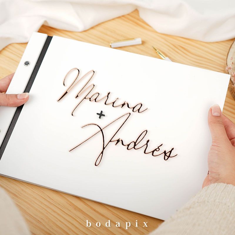 Libro para dedicatorias para bodas