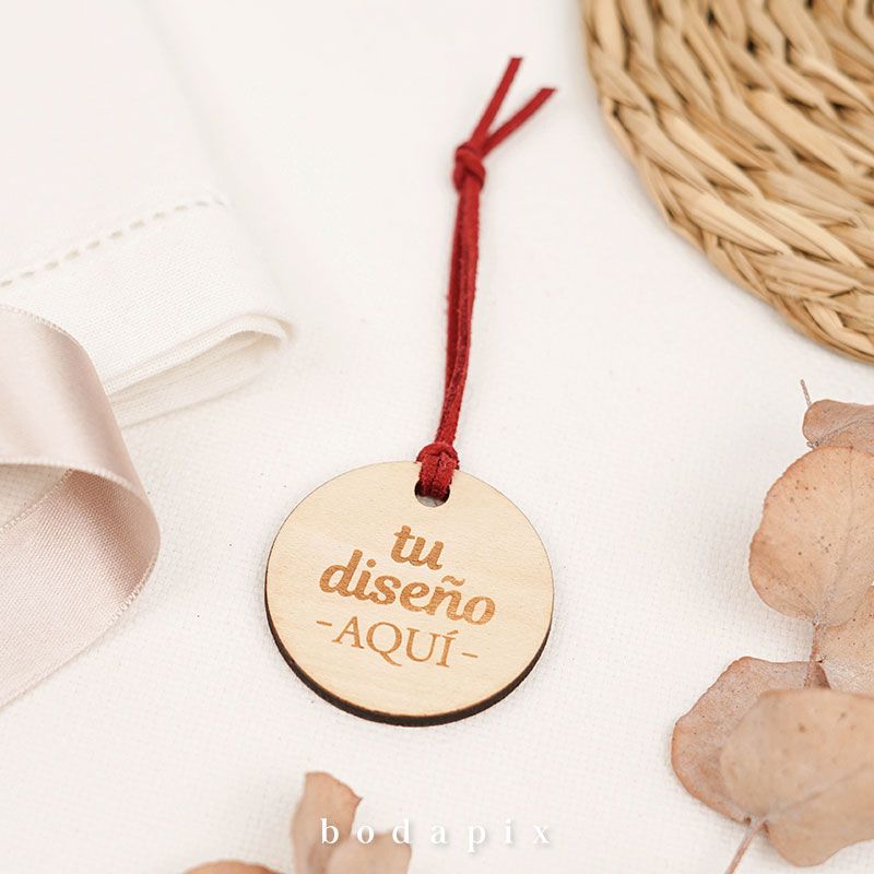 llavero personalizable con cordón