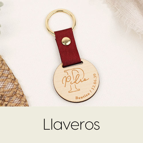llaveros bautizo